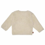 Dit schattige teddy jasje in de kleur beige komt uit de Amour items. Het jasje is gemaakt van zachte teddystof met aan de voorzijde 2 zakjes. Het jasje heeft een knoopjes sluiting.