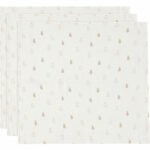 Deze heerlijke multidoeken Nijntje Nougat komen uit de collectie van Jollein. De doeken zijn crèmekleurig met een Nijntjesprint in de kleur beige. De hydrofiele doeken hebben een afmeting van 70 x 70 cm. Hydrofiele doeken zijn te gebruiken als spuugdoek, handdoekje, in het wiegje, als onderlegger bij het verschonen, noem maar op! Maar je kan ze er ook mee inbakeren of inwikkelen na het badje. Hier kan je er niet genoeg van hebben.