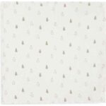 Hydrofiele multidoeken Nijntje olive green van Jollein in formaat 70 x 70 cm met subtiele print