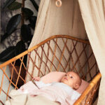 Hier vindt je de mooie beige sluier Nougat van Jollein. Een sluier maakt van het ledikant een knusse slaapplek. En je zult zien: zodra je de sluier hebt opgehangen is de babykamer af. Het geeft sfeer en geborgenheid. Met de bijpassende piekstok hang je een ledikantsluier heel eenvoudig op zonder dat je gaten hoeft te boren in het plafond of in de muur.