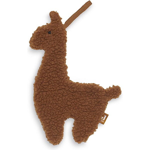 Dit schattige speendoekje Lama Caramel komt uit de collectie van Jollein. Dit leuke speendoekje in de kleur bruin is gemaakt van zachte teddystof en heeft aan de bovenzijde van zijn hoofdje een lusje waaraan je de speen kan vastmaken. De oogjes op de lama zijn geborduurd. Als je de speen van je kleintje geregeld kwijtraakt is dit speendoekje echt een uitkomst.