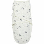Laat jouw kleine dromer heerlijk in slaap vallen onder de mooie sterretjes en maantjes van de prachtige Moon print. Met de doek kun je je kleintje veilig inbakeren. En niets is fijner dan dat voor jouw pasgeboren baby want op deze manier valt jouw kleintje lekker in slaap. De sluiting van deze inbakerdoek is gemaakt van klittenband.
