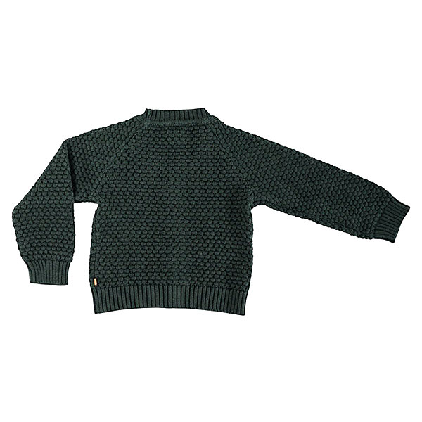 Een stijlvol gebreid vestje in de kleur groen met mooie houten knoopjes aan de voorzijde, V-hals en lange mouwen. Gemaakt van zacht en zeer comfortabele kwaliteit katoen waardoor het vestje geschikt is het hele jaar door te dragen en zacht aanvoelt op de huid.
