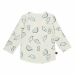 Vrolijk babyshirt met groene dino’s – comfortabele pasvorm voor baby of peuter