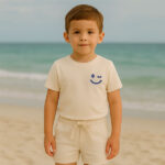 Frogs-and-Dogs-Happy-with-You-korte-broek-beige