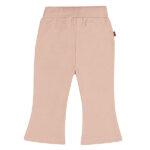 Dit schattige broekje, ook wel flared pants, in de kleur Rose Smoke komt uit de Summer Flowers-collectie van Frogs and Dogs. Het broekje heeft lange, uitlopende pijpen, wat zorgt voor een trendy en speelse uitstraling.