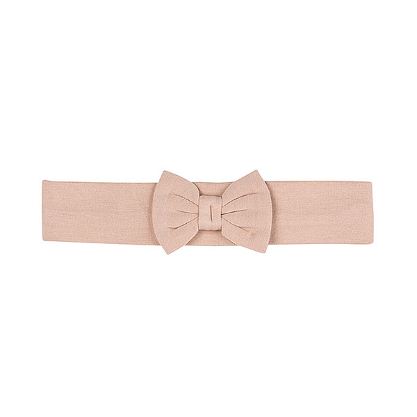 Dit schattige baby haarbandje in de zachte kleur Rose Smoke is een stijlvol accessoire uit de Summer Flowers collectie van Frogs and Dogs. Het baby haarbandje is gemaakt van heerlijk zacht katoen en heeft een effen kleur, wat het geheel een frisse, zomerse uitstraling geeft. Perfect om de outfit van jouw kleine meisje compleet te maken!