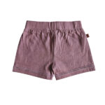 Dit schattige korte broekje, ook wel short, in de kleur Burlwoord komt uit de Summer Flowers-collectie van Frogs and Dogs. Het korte broekje heeft een zachte, effen tint en is gemaakt van comfortabel materiaal, perfect voor warme zomerdagen. De elastische tailleband biedt een fijne pasvorm en is afgewerkt met een roze strikje. Boven de zoom van het pijpje zit een leuk kanten randje verwerkt. Een perfecte mix van stijl en comfort voor een zomerse look!