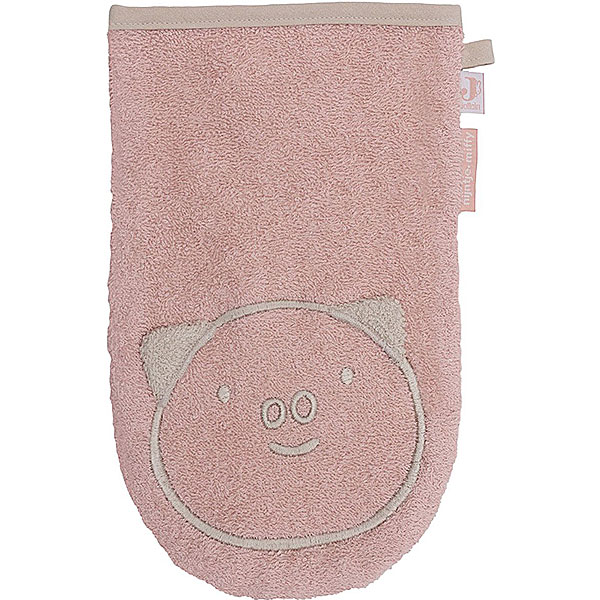 Deze roze badstof washand Knorretje - Grunty komt uit de Miffy-collectie van Jollein en is perfect voor dagelijks gebruik. Hij is heerlijk zacht en lief voor het kwetsbare huidje van jouw baby. Dankzij de extra lengte blijft hij goed om je hand zitten. Het washandje heeft een geborduurd gezichtje en 'losse' oortjes. Daarnaast is er een handig lusje om hem op te hangen.