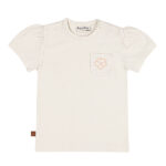 Baby T-shirt korte mouw Flower - Summer Flowers - White Alyssum - Gebroken wit - Frogs and Dogs