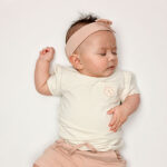 Baby T-shirt korte mouw Flower - Summer Flowers - White Alyssum - Gebroken wit - Frogs and Dogs