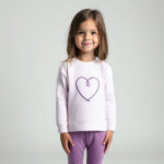 Deze schattige legging in de kleur Dusty Lavender komt uit de Summer Beautiful Hearts collectie van Frogs and Dogs. De legging heeft een comfortabele, elastische tailleband met een koordje in dezelfde kleur. Onderaan het pijpje is het logo subtiel gestikt – een stijlvol detail uit deze mooie collectie. De pijpjes zijn netjes afgewerkt met een zoom. Een ideale mix van stijl, comfort en zomerse flair!