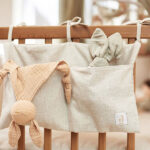 Jollein speendoekje Bunny Ears Moonstone in de vorm van een konijntje van hydrofiel katoen