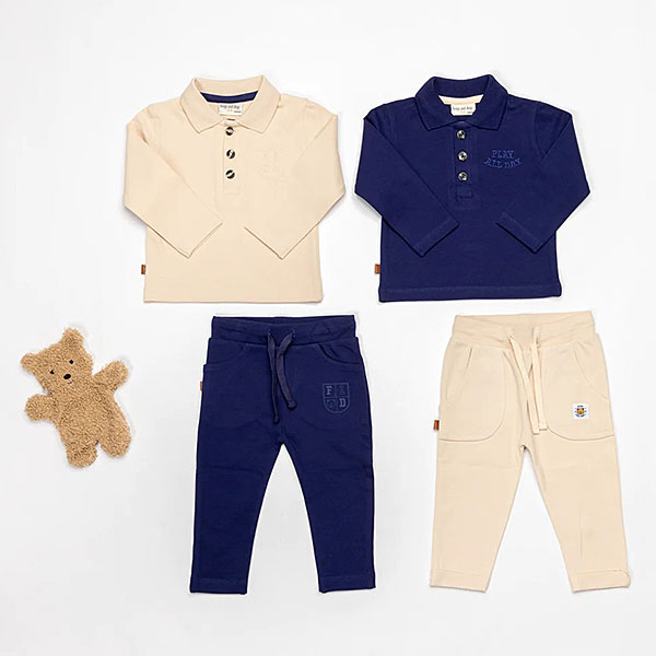 Collectie Play All Day van Frogs and Dogs. Voor baby en peuter.