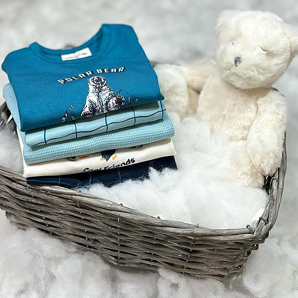 Collectie Polar van Frogs and Dogs. Voor baby en peuter.