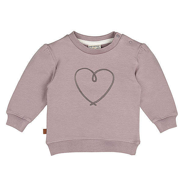Follow Your Heart baby - kids sweater Nirvana met hartprint