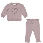 Alt-tekst foto: Frogs and Dogs Follow Your Heart set Nirvana met sweater en broekje