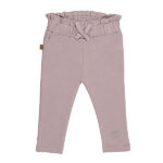 Frogs and Dogs baby & peuterbroekje Nirvana uit de Wintercollectie 2025 met ruffel tailleband, strik en geborduurd hartje