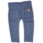 Tweedehands Frogs and Dogs legging donkerblauw met spijkerbroeklook en elastische tailleband