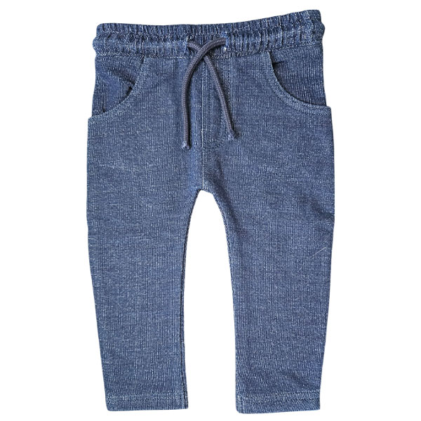 Tweedehands Frogs and Dogs legging donkerblauw met spijkerbroeklook en elastische tailleband