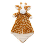 Cubbies knuffeldoekje Giraf Luvie met giraffenprint en zacht materiaal