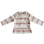 2e hands gestreept babyshirt lange mouw Frogs and Dogs Beautiful Hearts