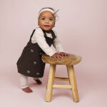 Frogs and Dogs ballerina shirt voor baby & peuters in de kleur Shrinking Violet met lange mouwen