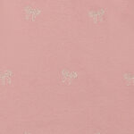 Frogs and Dogs baby en peutersweater sepia rose met strikjes en drukknoopjes op de schouder