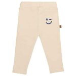 Frogs and Dogs baby & peuter bikerpants Sand Shell beige uit de Happy with You collectie met bikerstiksels en zakken