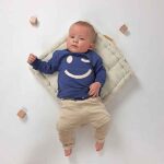 Frogs and Dogs baby & peuter bikerpants Sand Shell beige uit de Happy with You collectie met bikerstiksels en zakken