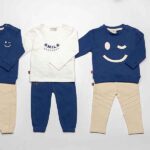 Frogs and Dogs baby & peuter bikerpants Sand Shell beige uit de Happy with You collectie met bikerstiksels en zakken