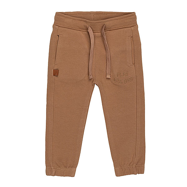Frogs and Dogs Play All Day joggingbroek Beaver Fur bruin voor peuters