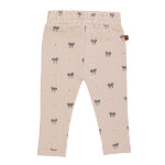 Frogs and Dogs baby & peuterbroek sepia rose met strikjesprint en elastische tailleband uit de Ballerina collectie