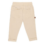 Frogs and Dogs Play All Day baby & peuterbroek Smoke Gray beige tint met steekzakken en 2 kontzakken achter