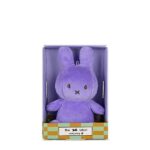 Lila Nijntje knuffel van Bon Ton Toys in de kleur Bright Lilac, 10 cm hoog en gemaakt van zachte stof.