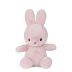 Roze Cozy Miffy knuffel van Bon Ton Toys, gemaakt van zachte faux cashmere en geleverd in luxe roze-wit cadeauverpakking.