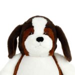 Cubbies Maple beagle. Zachte pluche knuffel met ritssluiting en wasbare vulling. Handgemaakt, duurzaam en geschikt voor alle leeftijden.