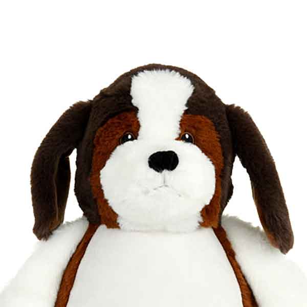 Cubbies Maple beagle. Zachte pluche knuffel met ritssluiting en wasbare vulling. Handgemaakt, duurzaam en geschikt voor alle leeftijden.