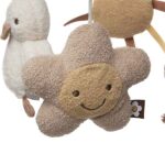 Jollein babymobiel van teddy met zonnetje, eendje en lieveheersbeestje in neutrale kleuren