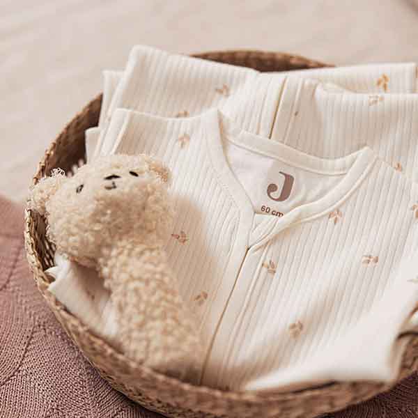 Jollein zomer slaapzak Harvest Moonstone met subtiele print in zachte jersey stof