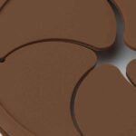 Jollein siliconen snackcup caramel met spiraaldeksel en handig oortje