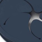 Jollein siliconen snackcup jeans blue met spiraaldeksel en handgreep