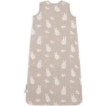 Jollein Jersey babyslaapzak Olive Green met Miffy & Snuffy print, mouwloos zomer slaapzakje van 90 cm.