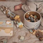 Jollein houten puzzel Farm met zes FSC houten puzzelstukken in boerderijthema