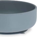 Jollein siliconen kinderserviesset storm grey met bord, kom, beker en lepel
