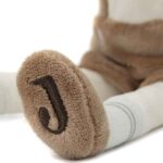 Jollein knuffel Bowie muis 32 cm met geborduurde oogjes en zachte pluche stof