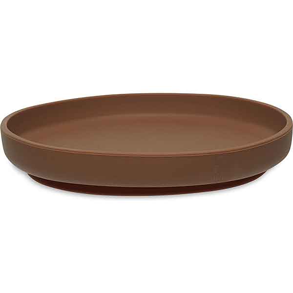 Jollein siliconen bordje caramel met zuignap