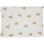 Aankleedkussenhoes Teddy Bear van Jollein in maat 50 x 70 cm met ivory ondergrond en teddyberenprint