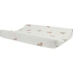 Aankleedkussenhoes Teddy Bear van Jollein in maat 50 x 70 cm met ivory ondergrond en teddyberenprint