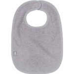 Jollein katoenen slab storm grey van zacht absorberend katoen voor baby’s